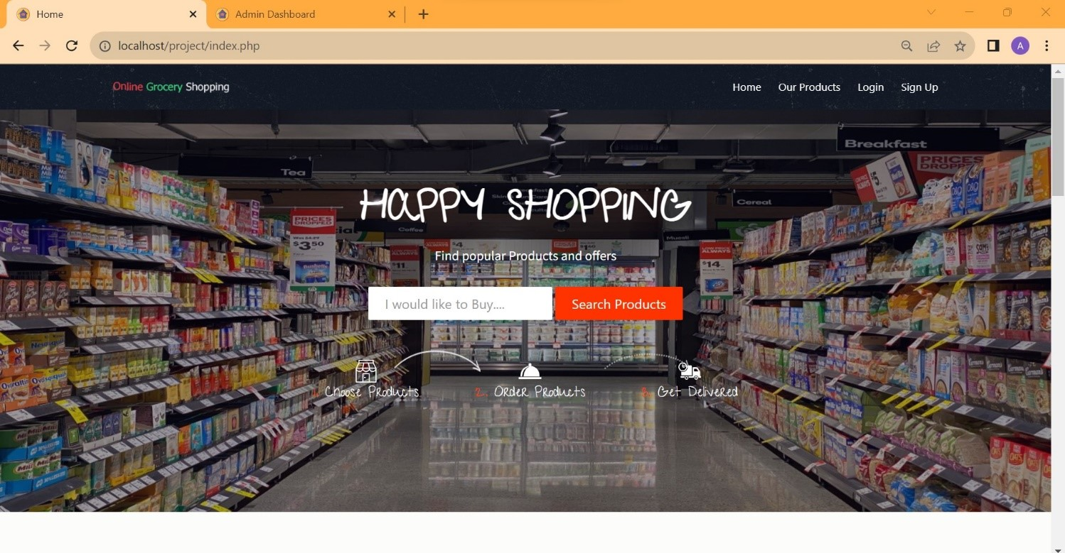 Online Grocery Shopping